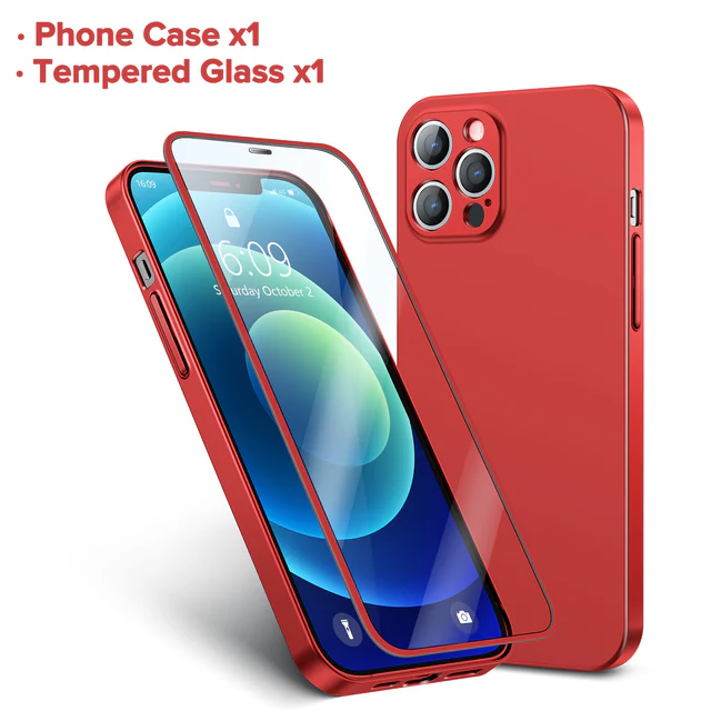 360° Full coverage protective phone case(Phone case+ Screen protector) for iPhone 13 - Image 6