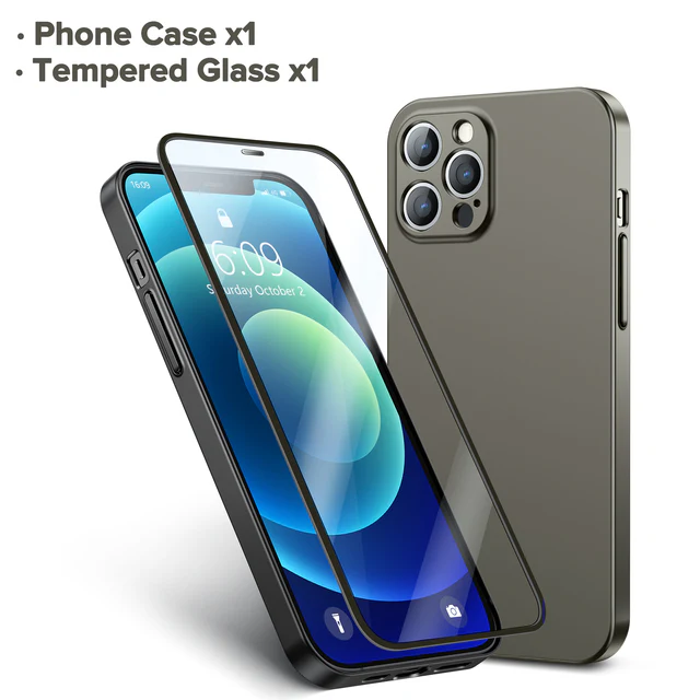 360° Full coverage protective phone case(Phone case+ Screen protector) for iPhone 13 - Image 9
