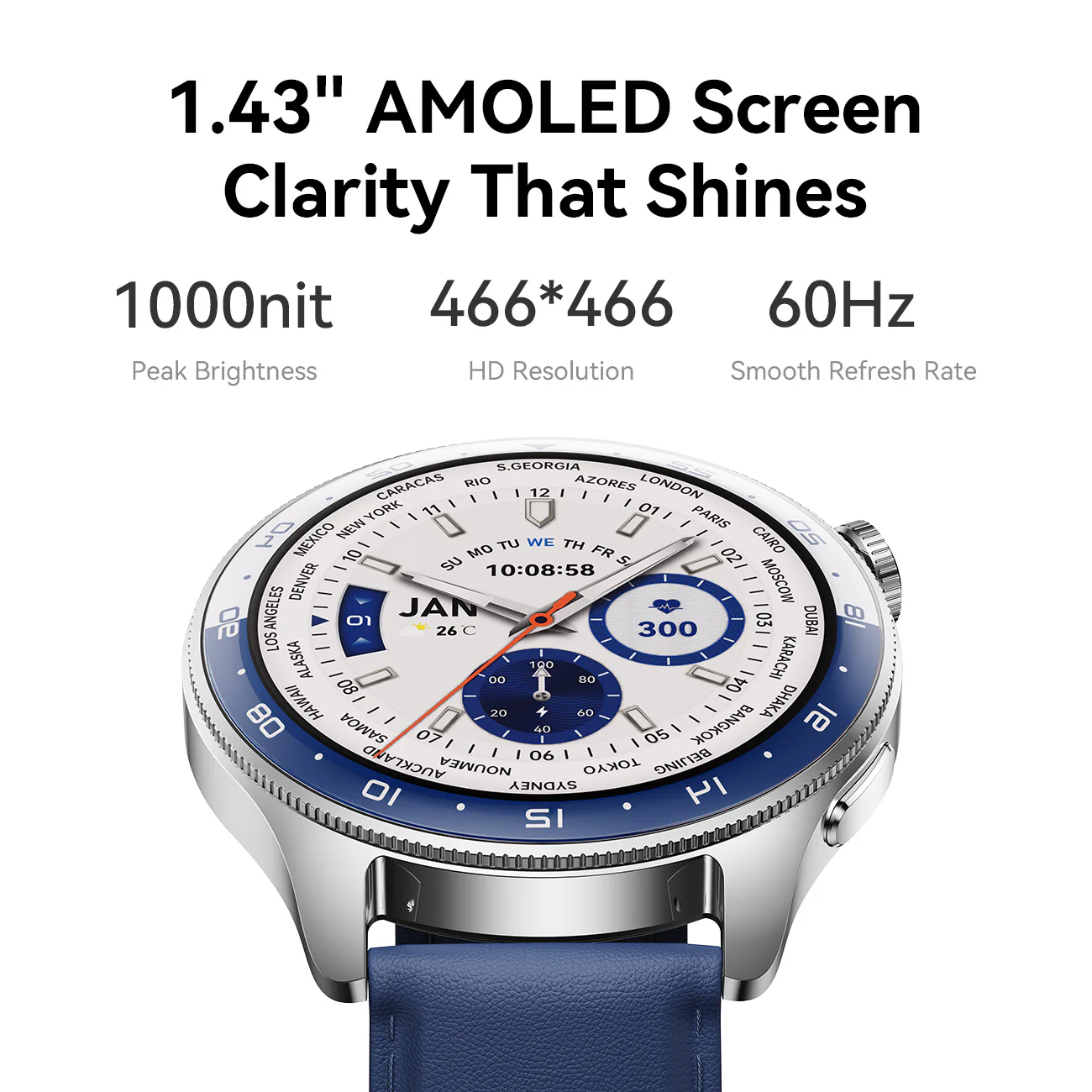 Classic Series JR-FC3 Smart Watch (Answer/Make Call) - Image 3