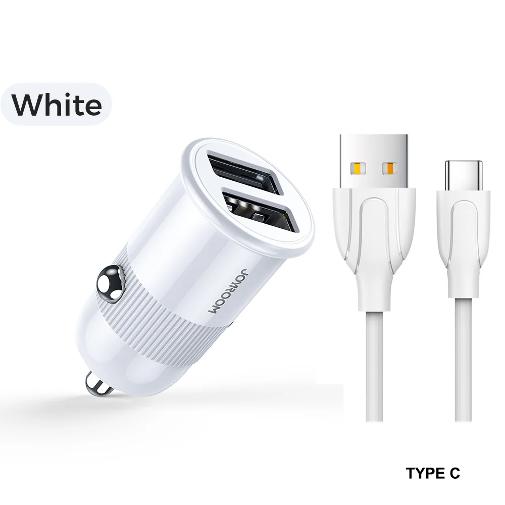C-A06 3.1A dual USB Car Charger with Cable - Image 10