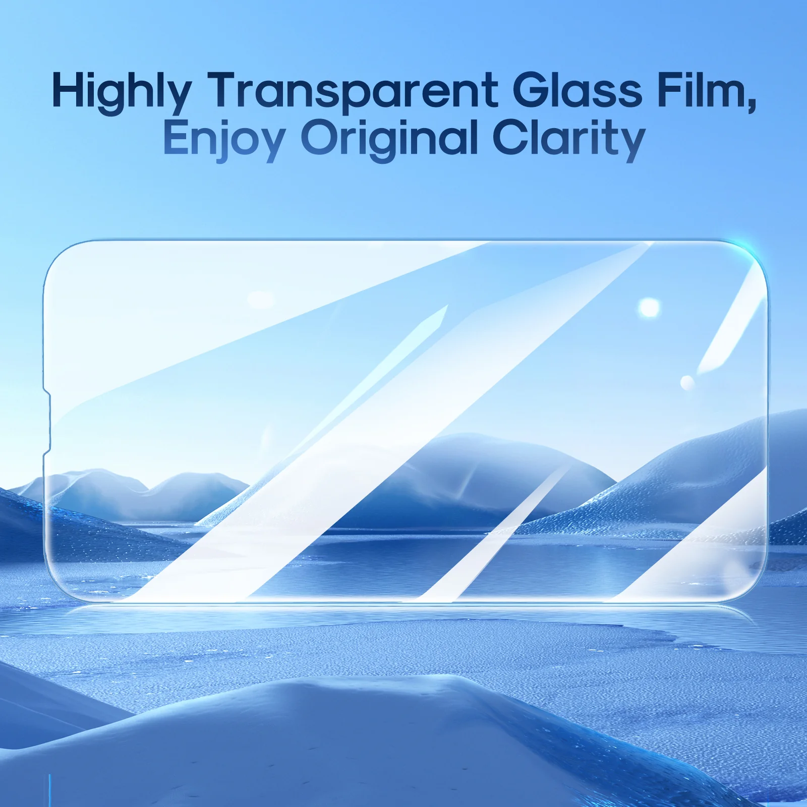 JR-DH09/JR-DH10/JR-DH11/JR-DH12 Easy Fit Screen Protector with Dust-Removal Film Screen Protector for iPhone 14 series - Image 5