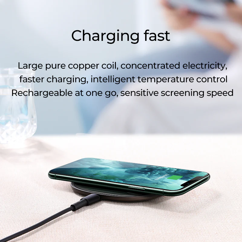JR-A23 15W Square Wireless Charger - Image 4