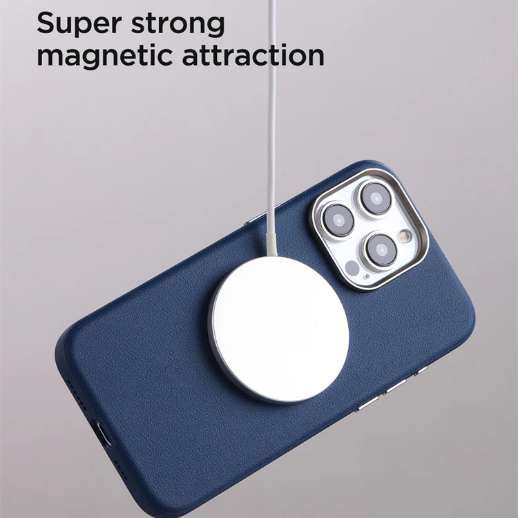 TPU+PC+PU（Magnetic Case）for iP14/15 Series - Image 5