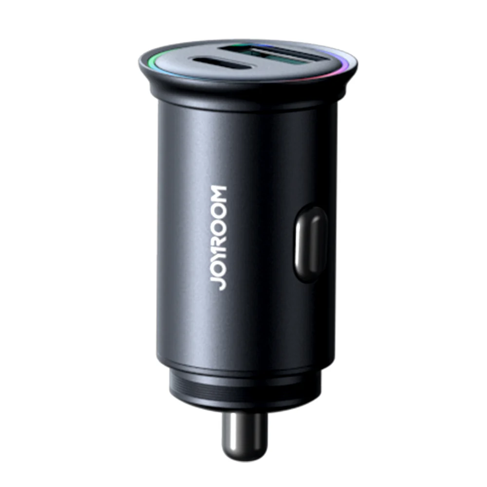 JR-CCN04 A+C 60W A+C mini Metal Car Charger - Image 2