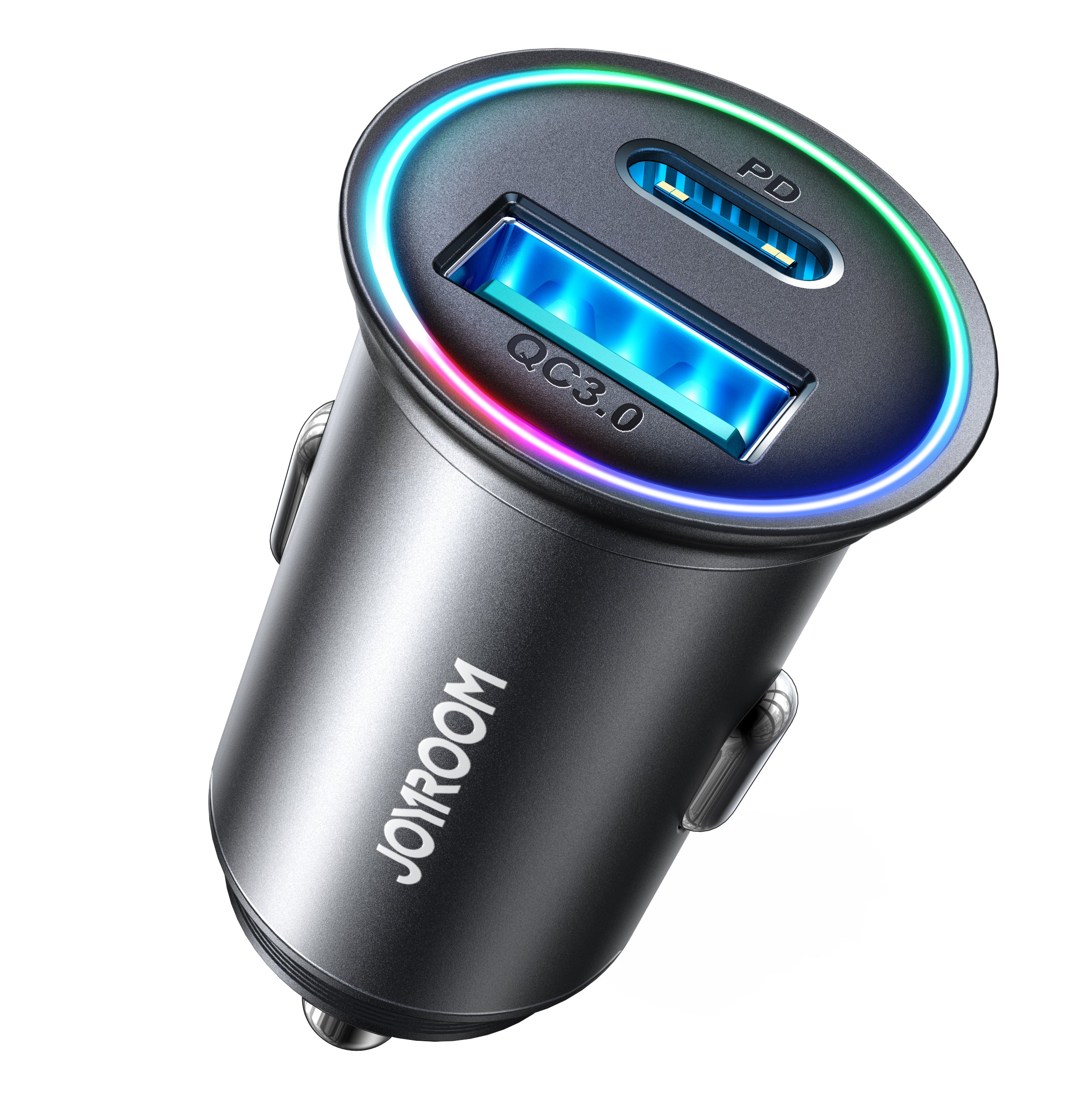 JR-CCN04 A+C 60W A+C mini Metal Car Charger - Image 5