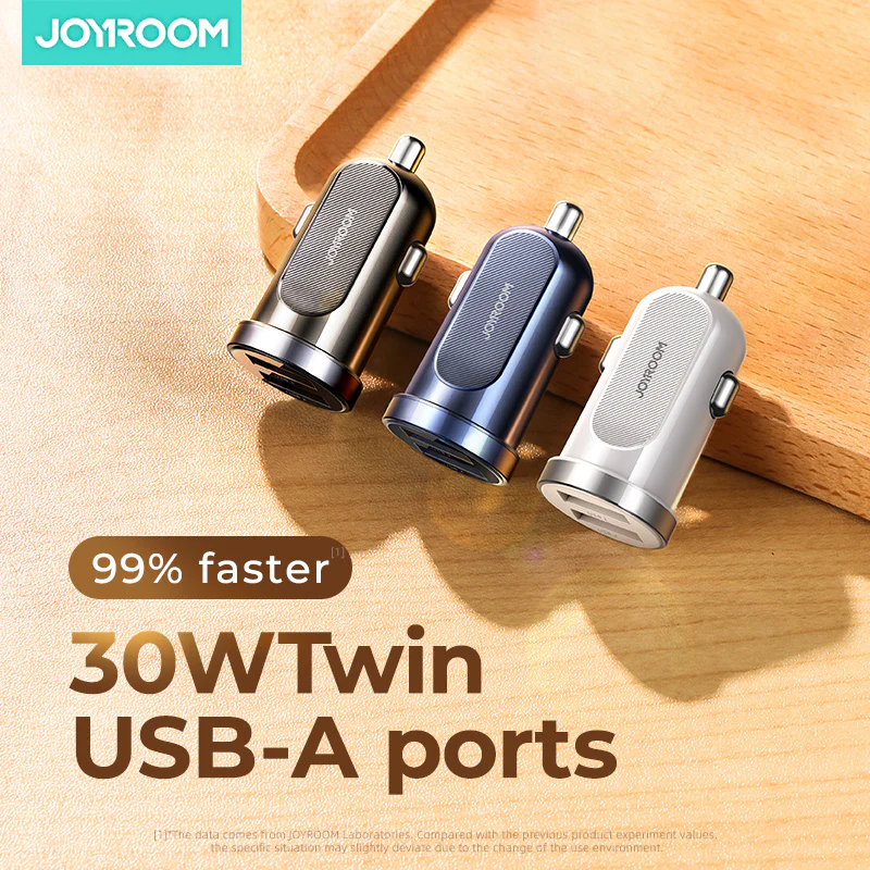 C-A09 Mini dual QC3.0 smart car charger - Image 2