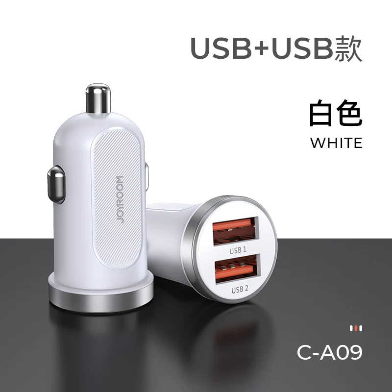C-A09 Mini dual QC3.0 smart car charger - Image 8