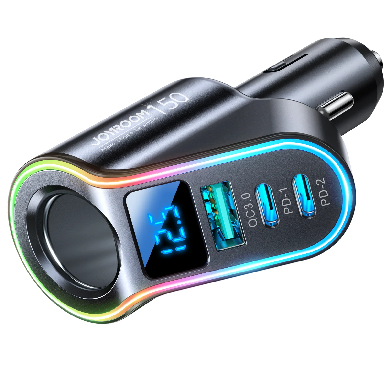 JR-CL21 150W 4-in-1 Car Charger - Image 4