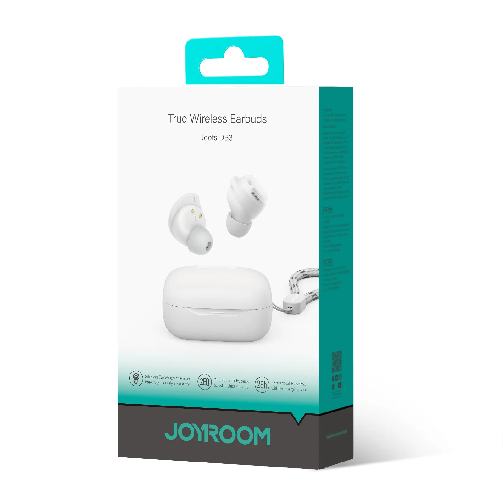 JR-DB3 True Wireless Earbuds-Black - Image 4