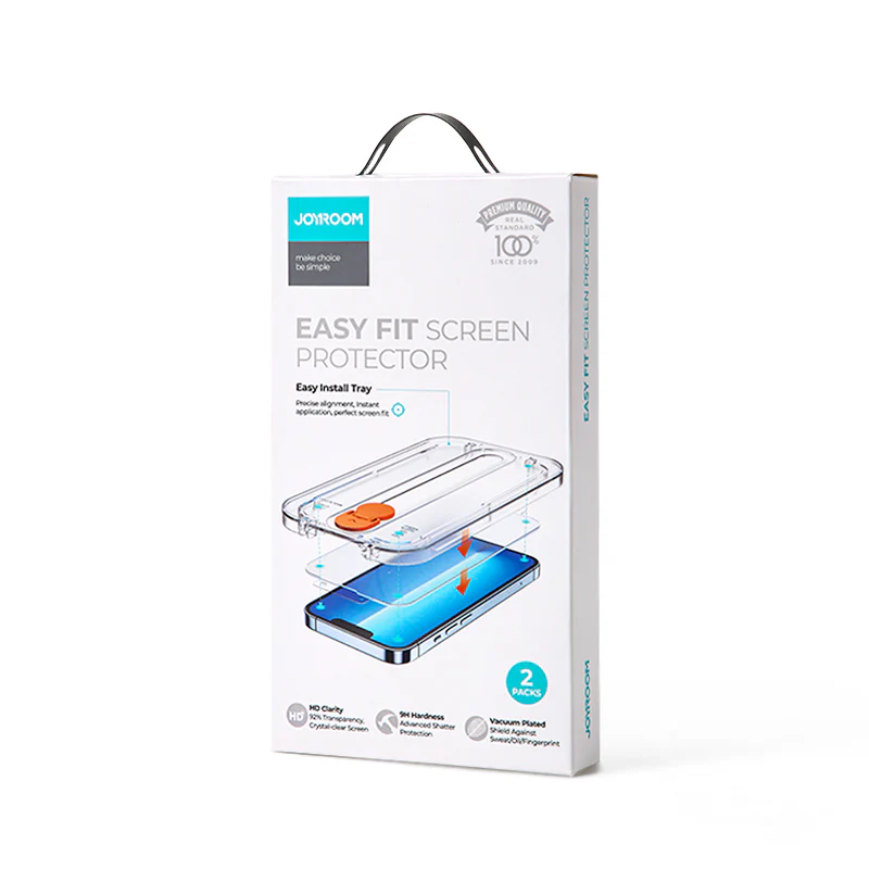 JR-H09/JR-H10/JR-H11/JR-H12 Easy Fit full cover Screen Protector with Dust-Removal Film Screen Protector for iPhone 14 series - Image 6