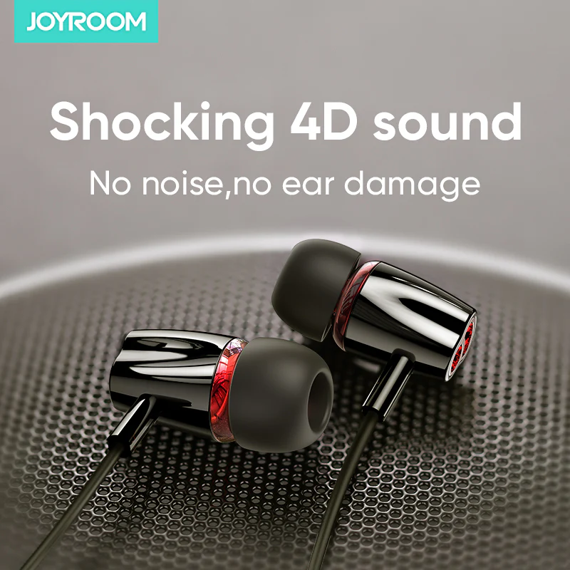 JR-EL114 3.5mm Plastic Wired Earphone for Smart Phone - Image 6