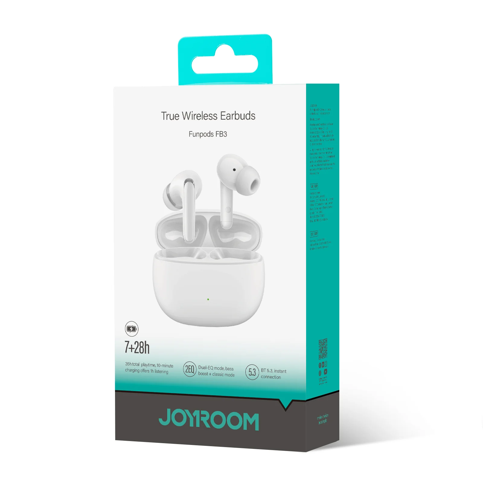 JR-FB3 True Wireless earphones In-ear with silicone case - Image 6