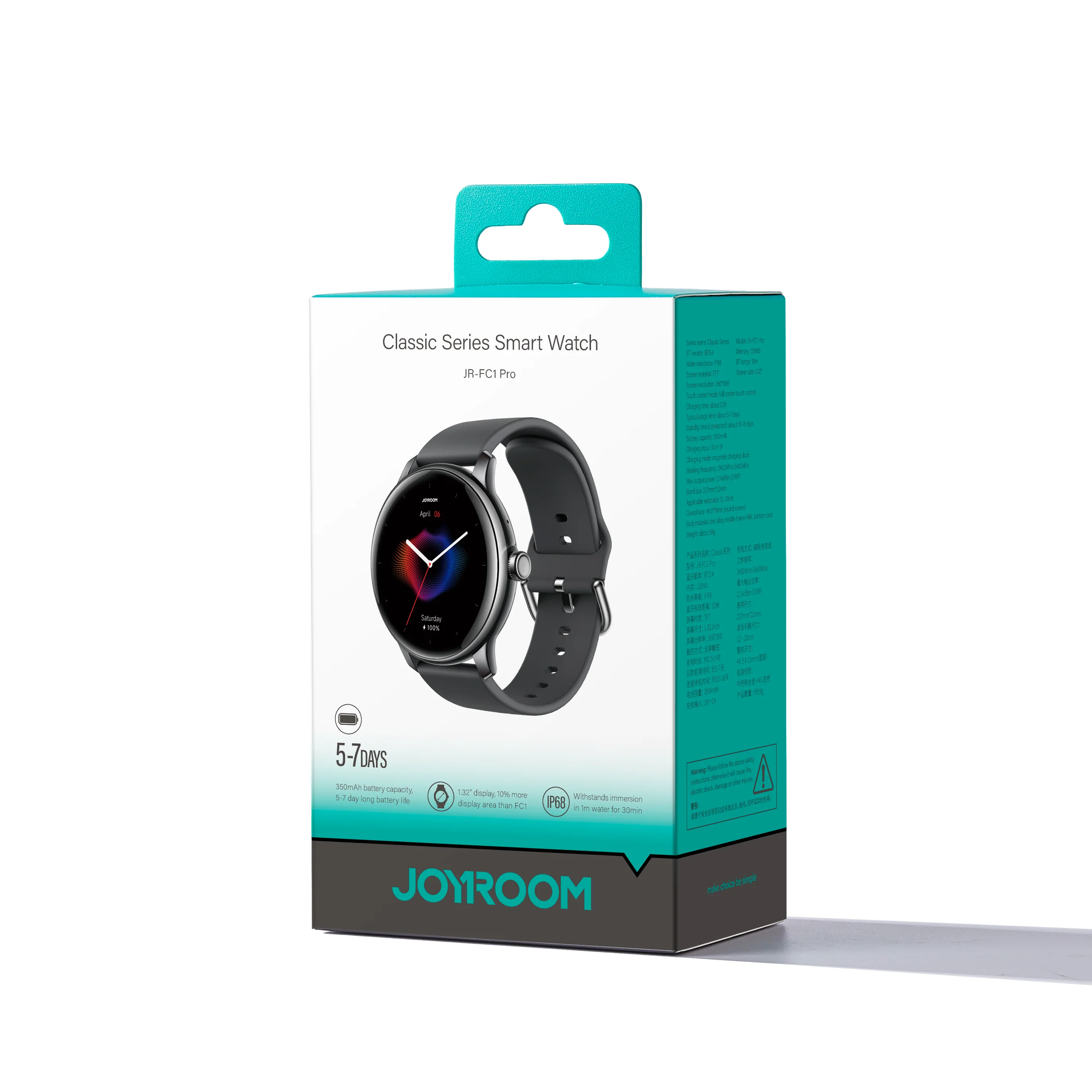 JR-FC1 PRO Smart Watch (Answer/Make Call) - Image 3