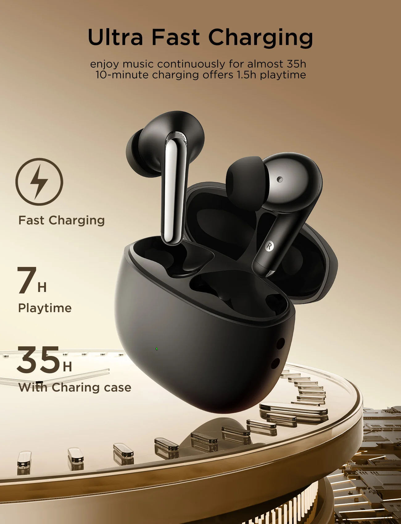 JR-FN1 ANCTrue Wireless earphones - Image 7