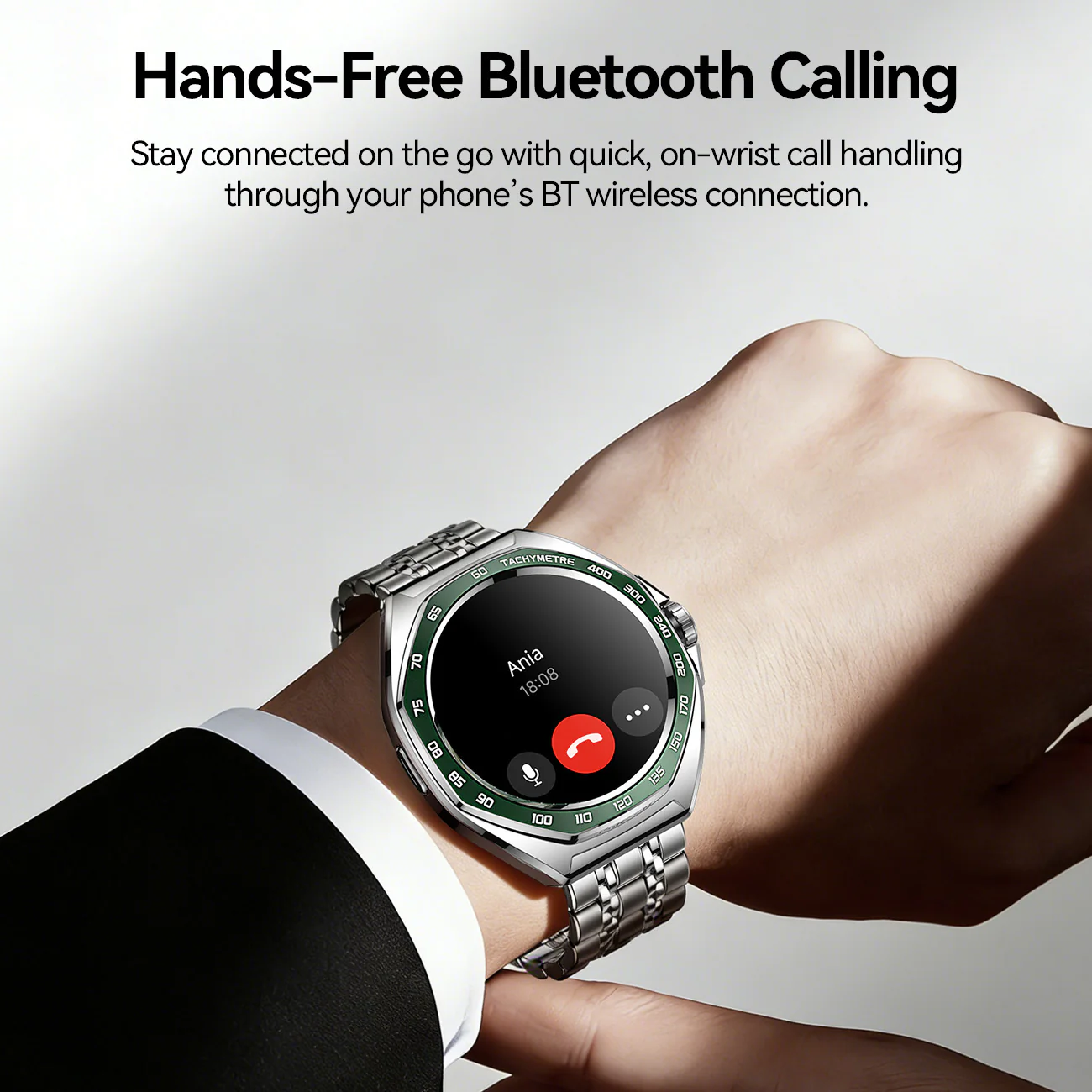 JR-FV2 Pro Smart Watch (Answer/Make Call) Green - Image 5