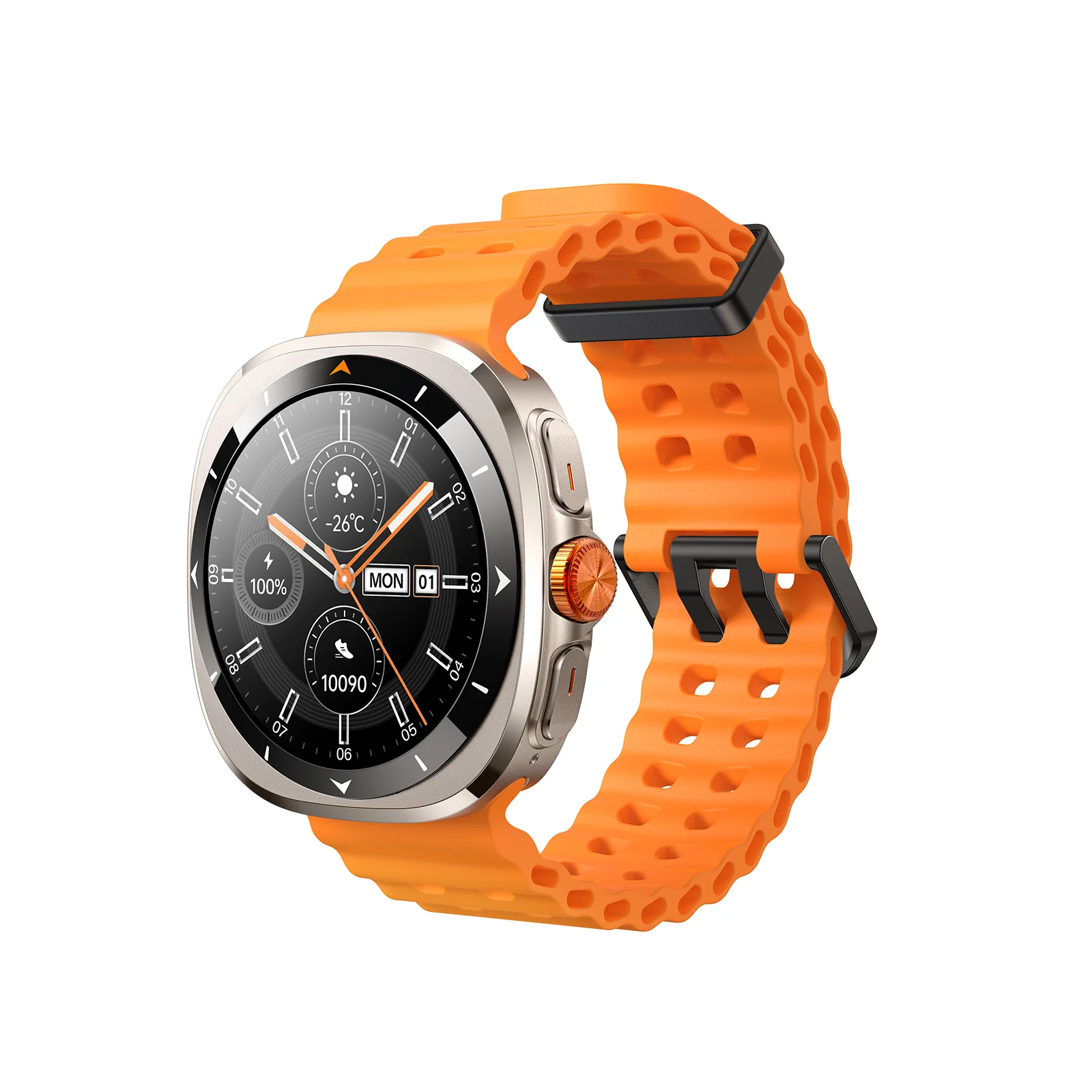 JR-FV2 Smart Watch (Answer/Make Call)-Vitality Orange