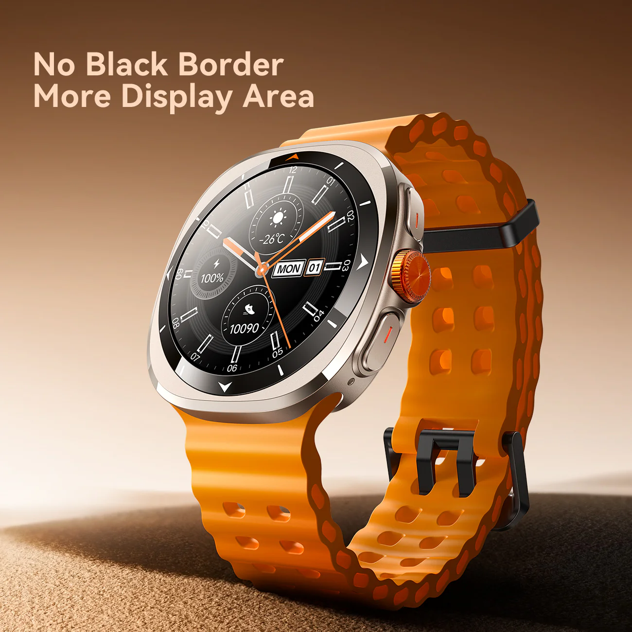 JR-FV2 Smart Watch (Answer/Make Call)-Vitality Orange - Image 8