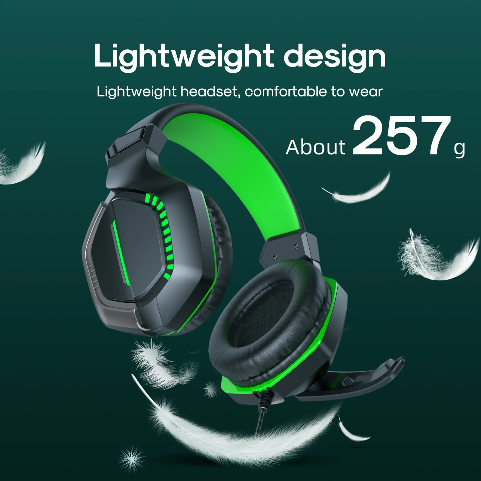 JR-HG1 Wired gaming headset - Image 4