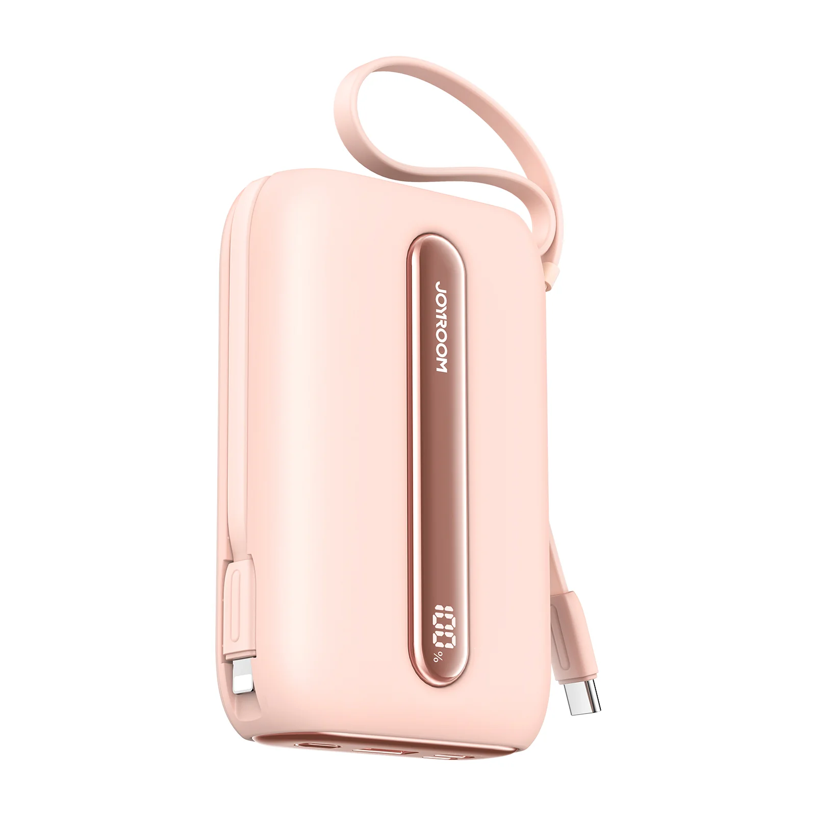 JR-L012 Plus Colorful Series 22.5W mini Power Bank with Dual Cables 20000mAh - Image 3