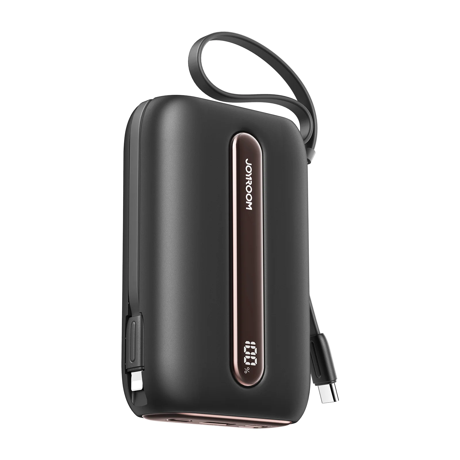 JR-L012 Plus Colorful Series 22.5W mini Power Bank with Dual Cables 20000mAh - Image 4