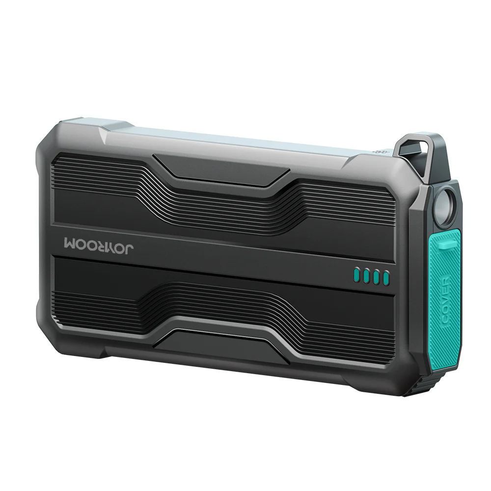 JR-L016 2.4A Power Bank with Built in 3in1 Cables 10000mAh-Black - Image 3