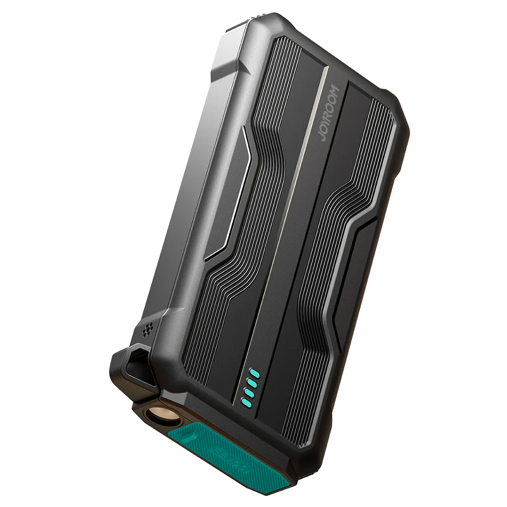JR-L016 2.4A Power Bank with Built in 3in1 Cables 10000mAh-Black - Image 4