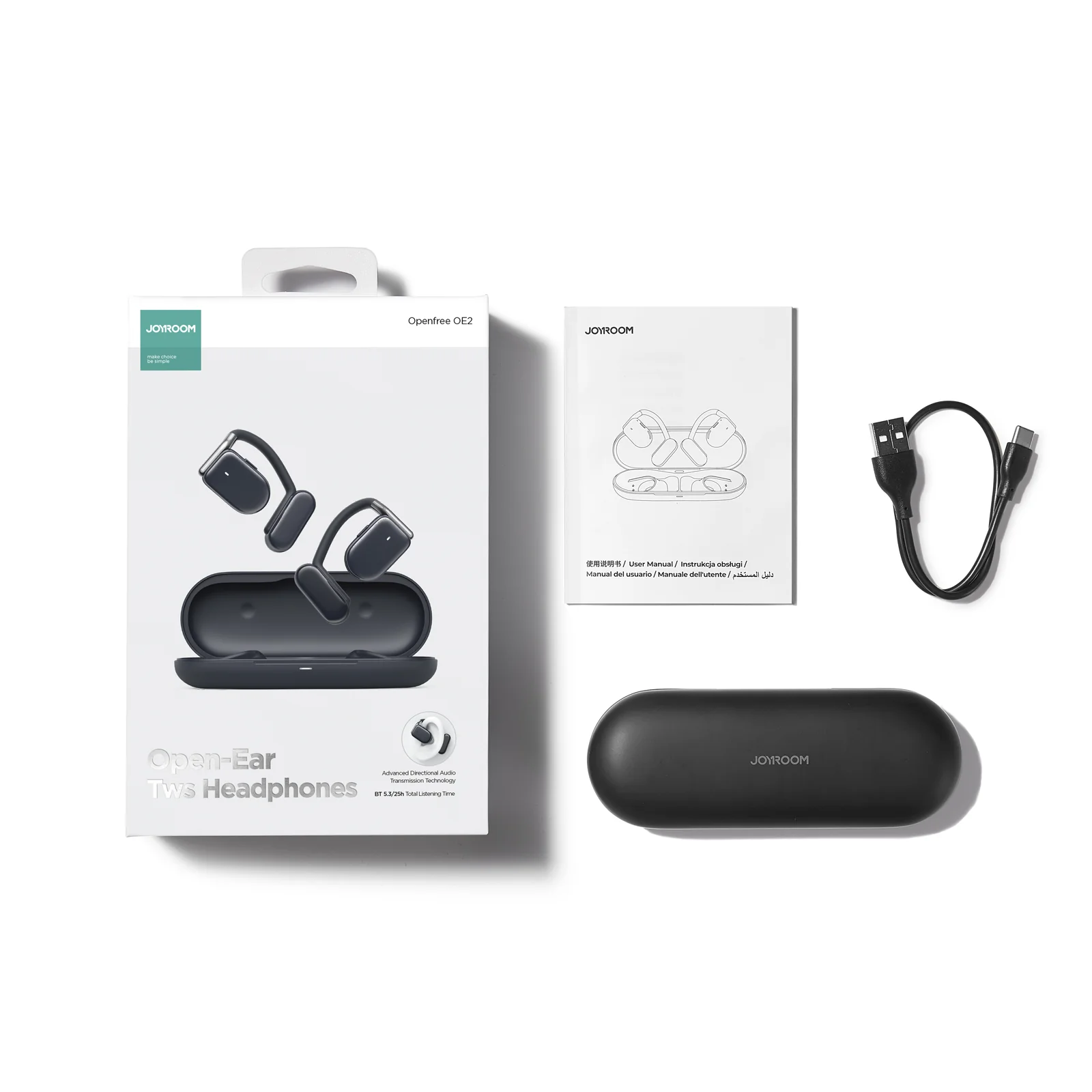 JR-OE2 Open-Ear True Wireless Headphones - Image 4