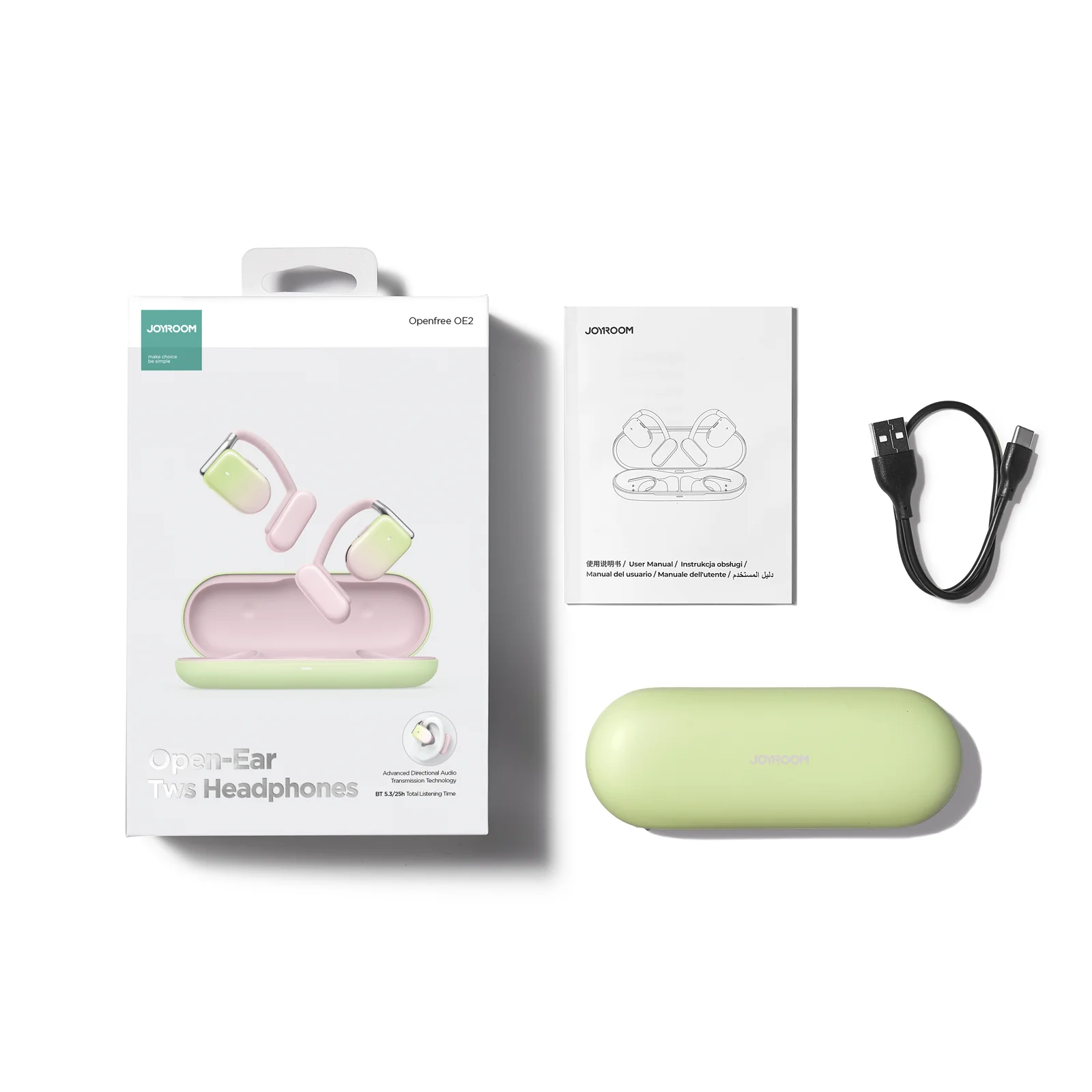 JR-OE2 Open-Ear True Wireless Headphones - Image 5