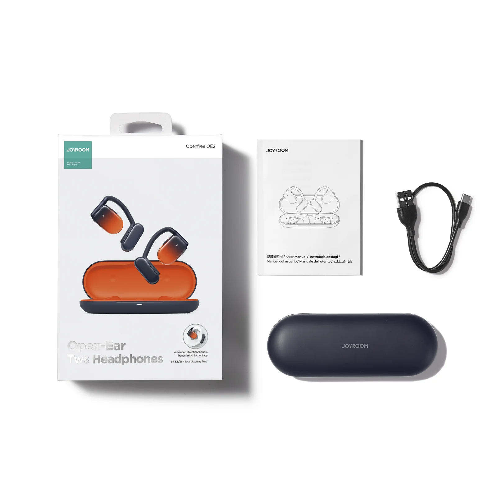 JR-OE2 Open-Ear True Wireless Headphones - Image 6