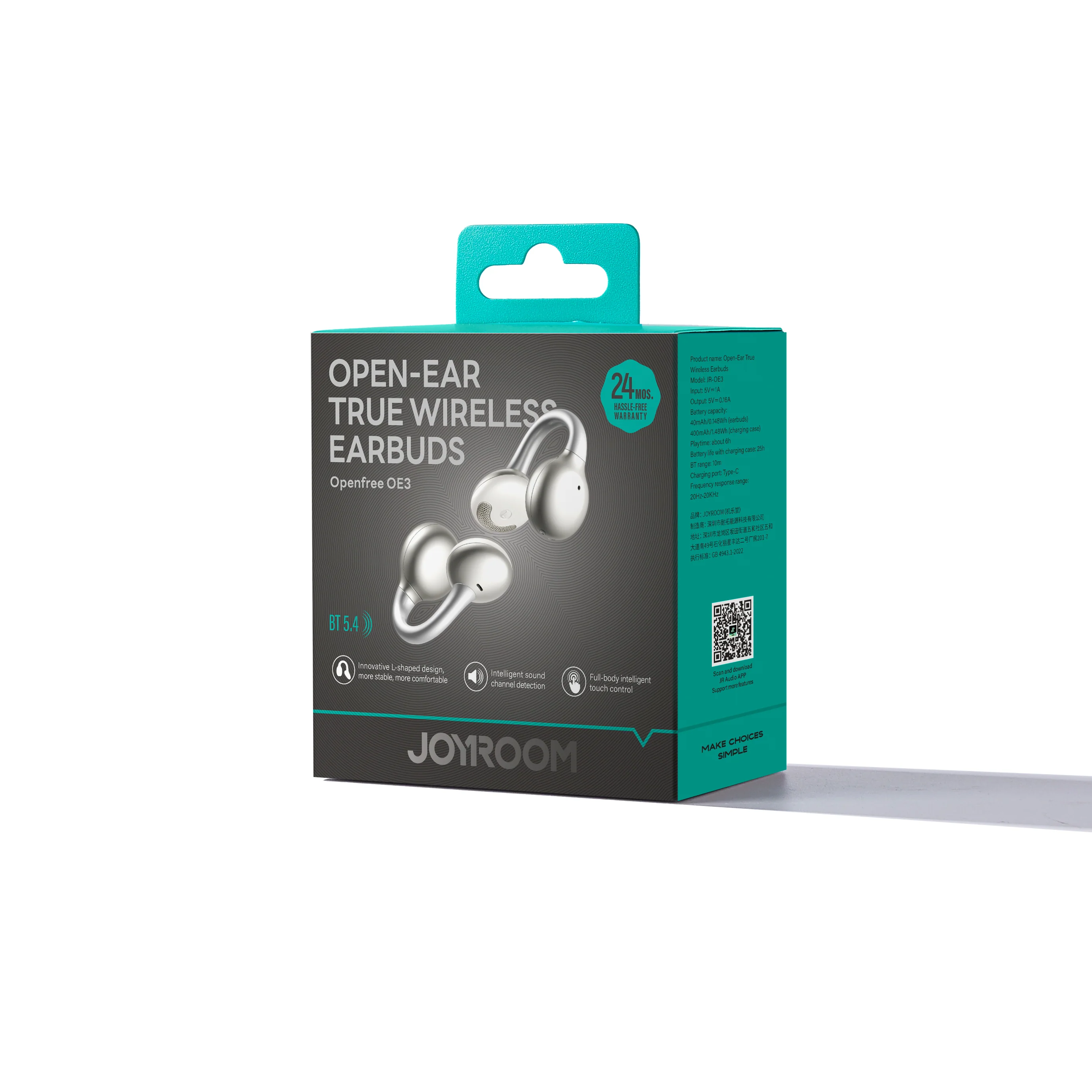JR-OE3 Open-Ear True Wireless Headphones - Image 3