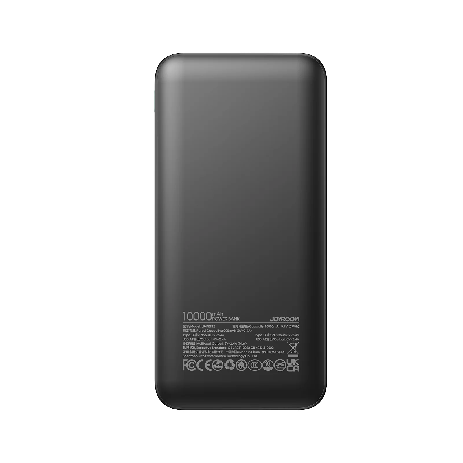 JR-PBF12 2.4A LED Power Bank 10000mAh - Image 6