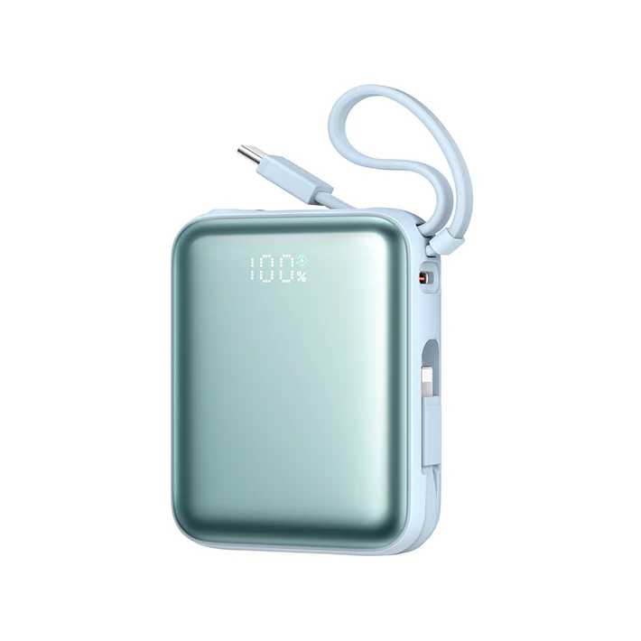 JR-PBF27 22.5W mini Power Bank with Dual Cables 10000mAh - Image 4