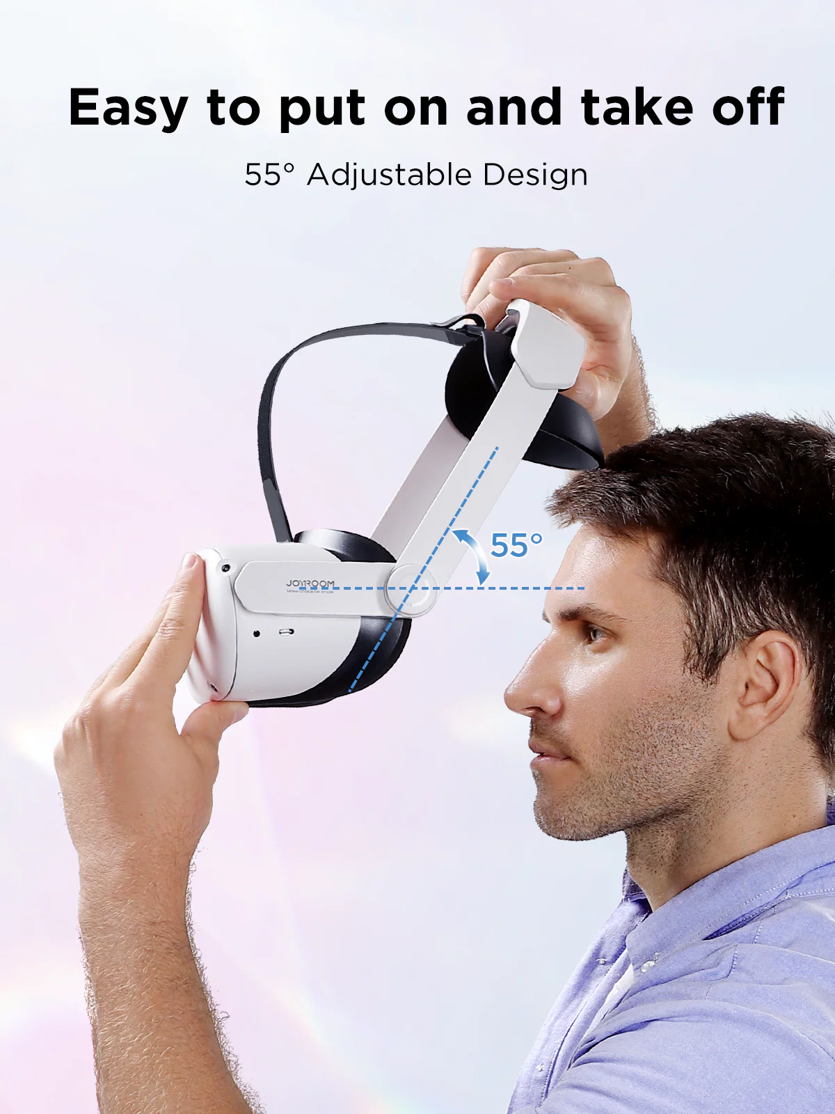 JR-QS1 Adjustable Head Strap for Oculus Quest 2 - Image 4
