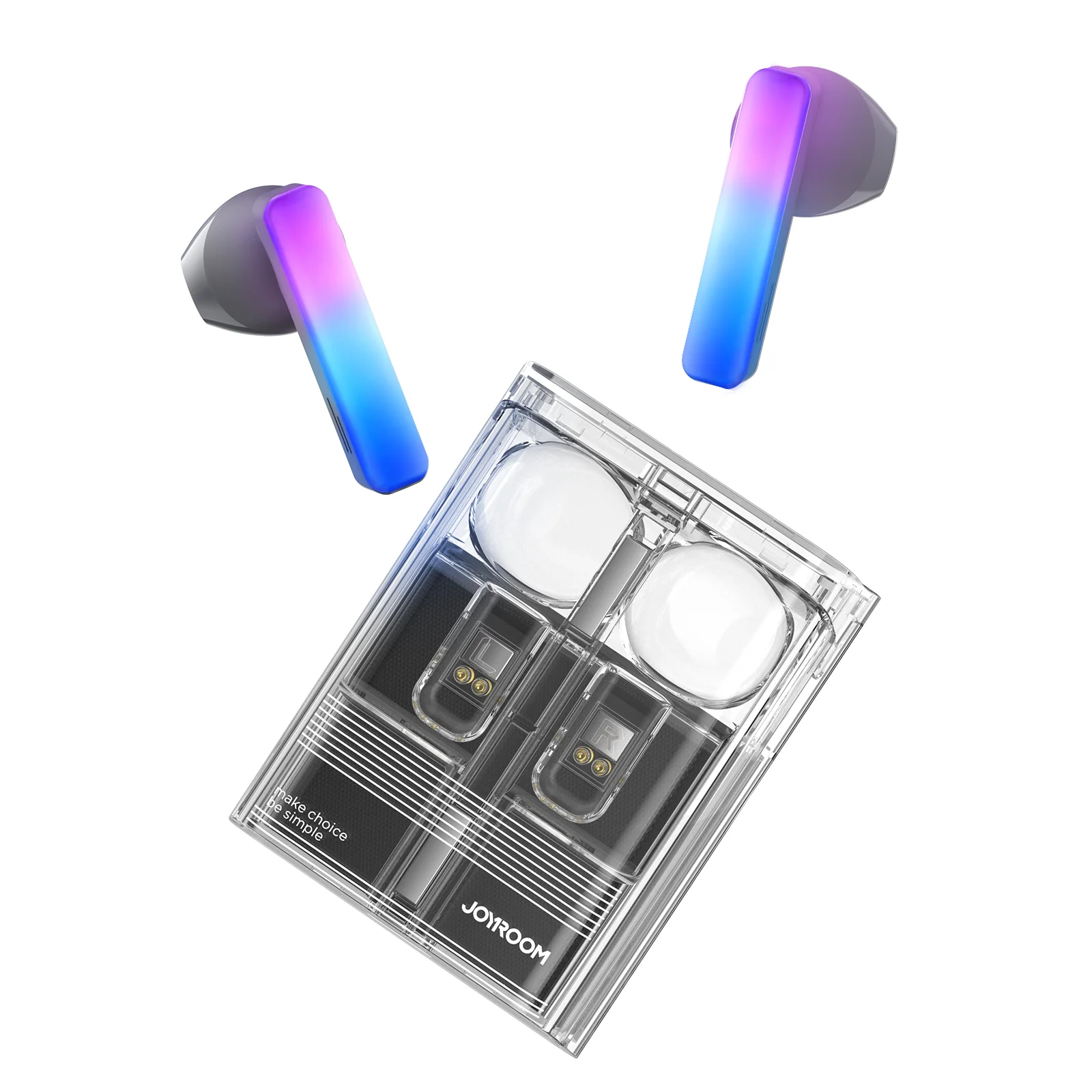 JR-TC1 True Wireless Earbuds with LED Lights - Image 2