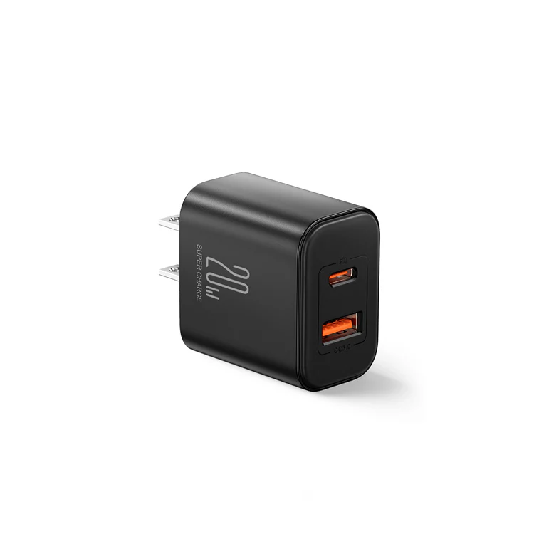 JR-TCF05 20W PD+QC Charger-EU/UK/US-White/Black - Image 6