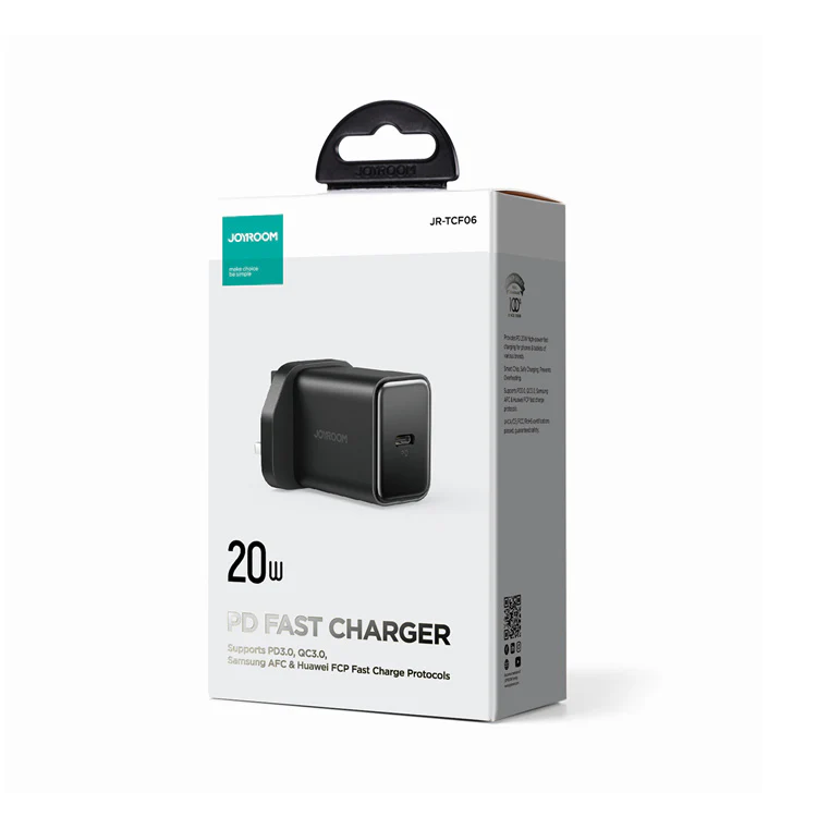 JR-TCF06 PD 20W Charger-EU/UK/US-White/Black - Image 11