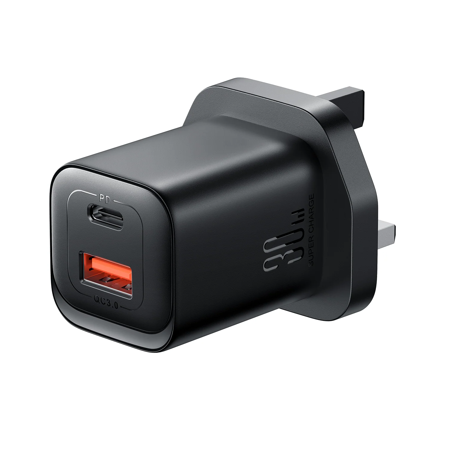 JR-TCF08 30W A+C Dual Port Mini intelligent Fast Charger EU/UK/US - Image 3