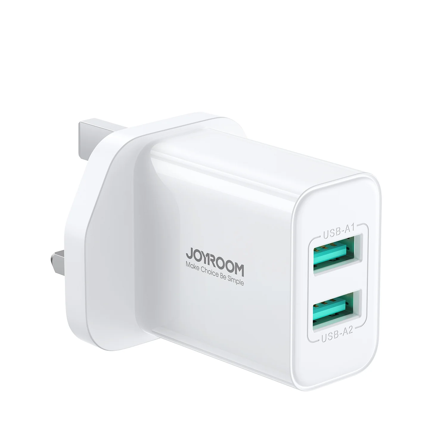JR-TCN04 2.1A 2USB Charger EU/UK/US