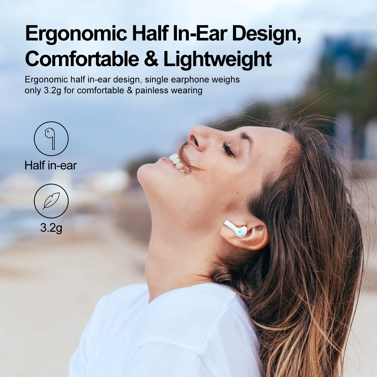 JR-TL11 Dual-Mic ENC True Wireless Earphones - Image 5