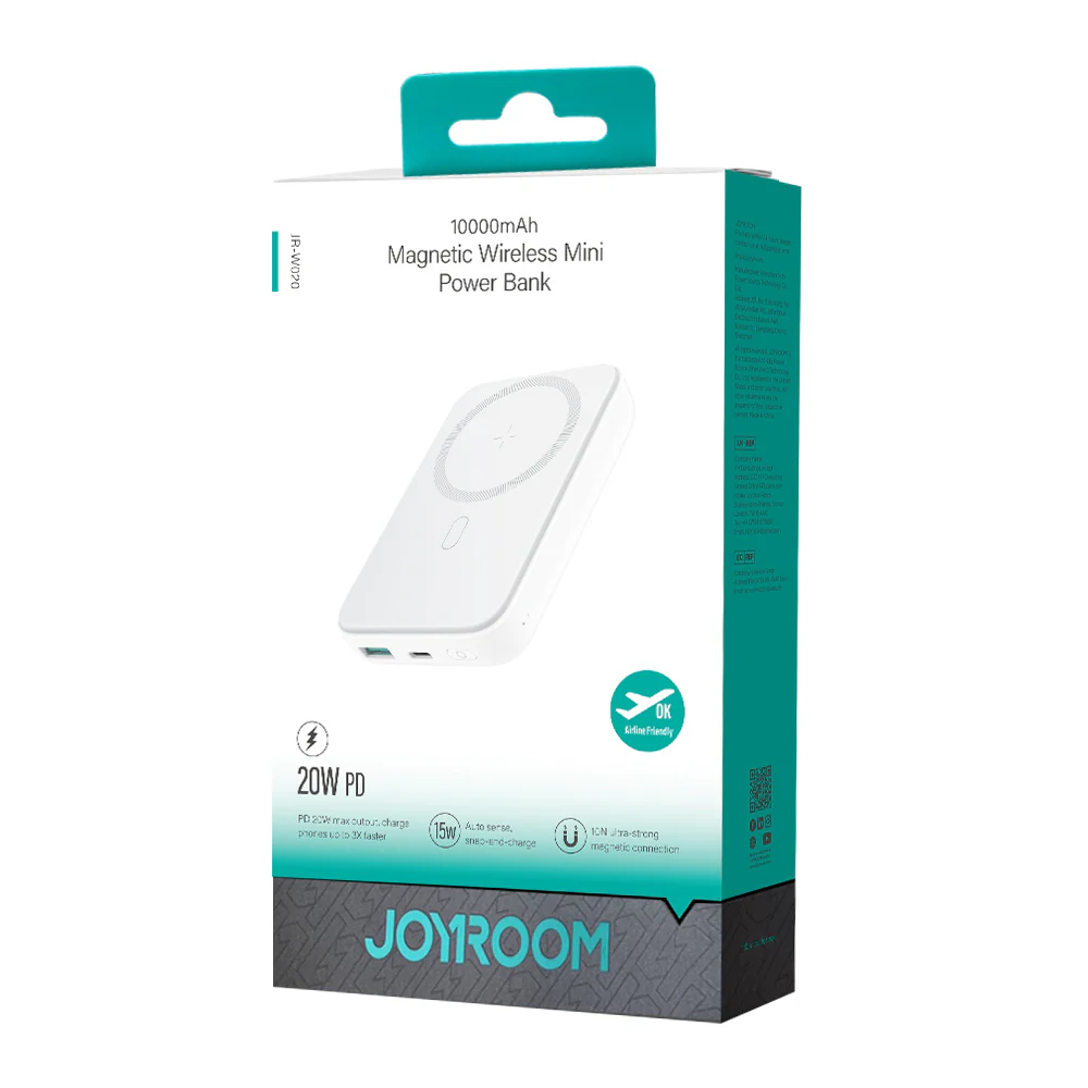 JR-W020 20W Mini magnetic wireless power bank 10000mah - Image 6