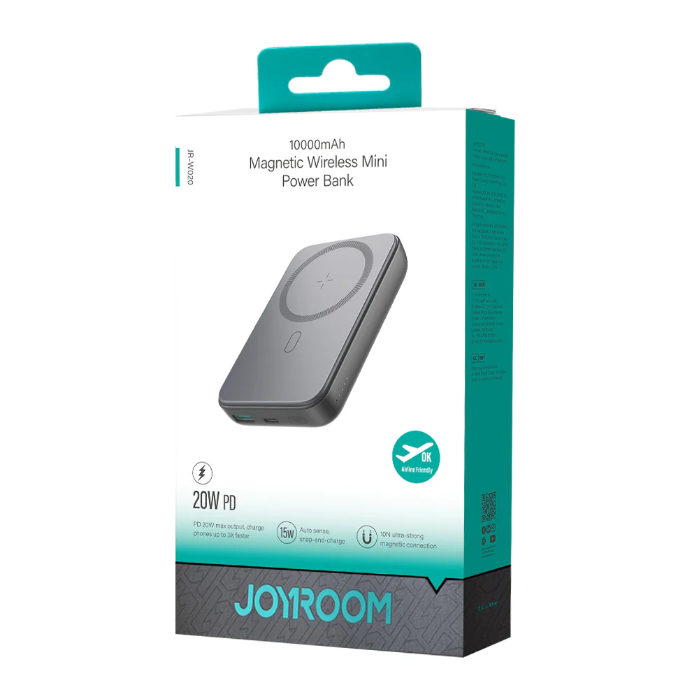 JR-W020 20W Mini magnetic wireless power bank 10000mah - Image 7