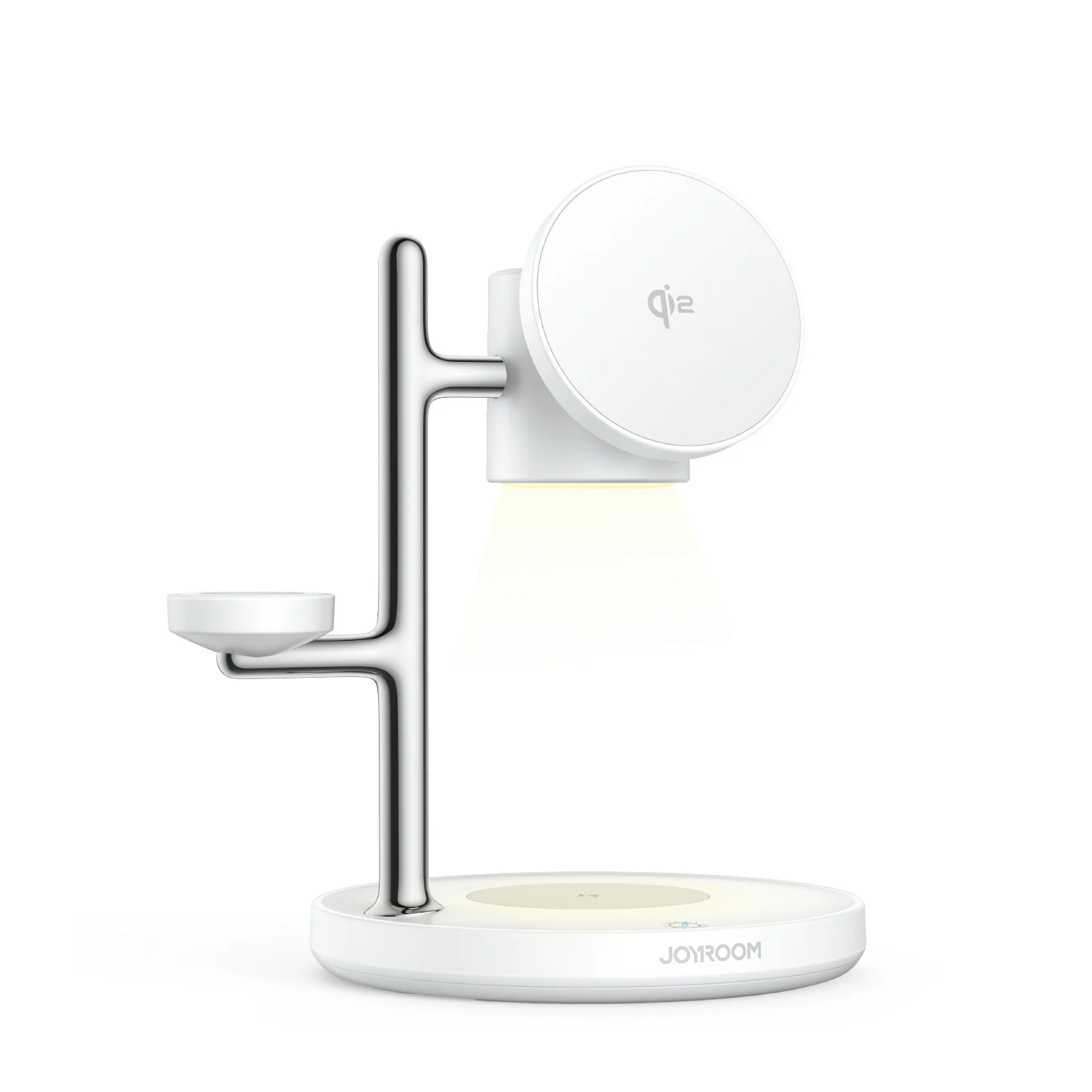 JR-W23 Qi2 4-in-1 Wireless Charger-White