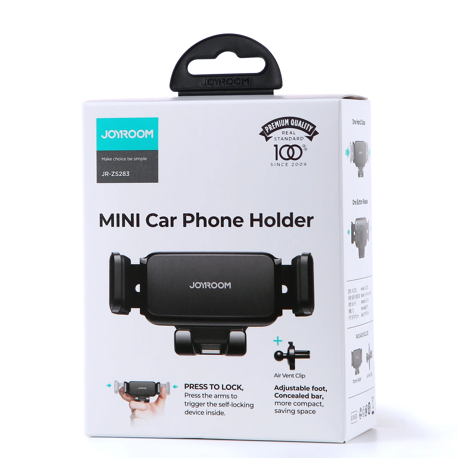 JR-ZS283 Car holder Long arm sucker  & dashboard & air outlet holder - Image 4