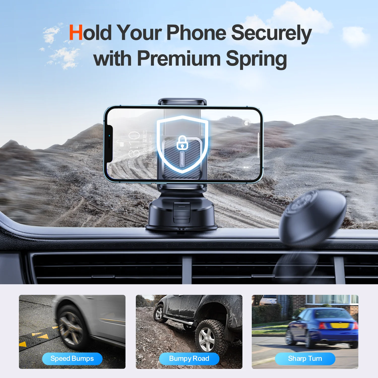 JR-ZS284 Car phone holder - Image 3