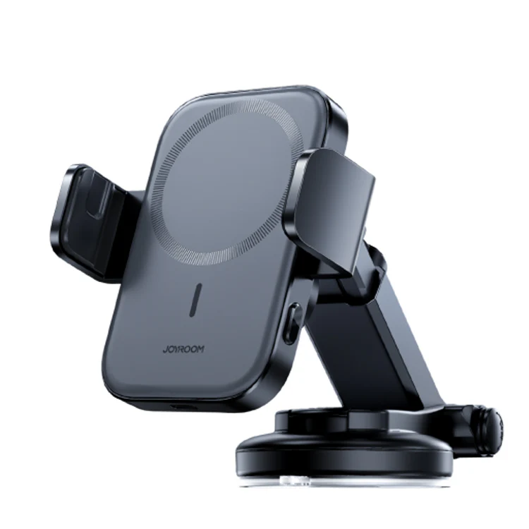 JR-ZS295 Magnetic Wireless Car Charger Holder air vent & dashboard - Image 2