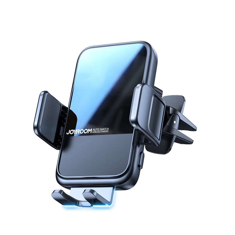 JR-ZS298 Auto Match Wireless Car Charger Holder air vent & dashboard - Image 2