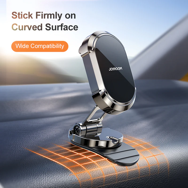 JR-ZS312 Foldable Magnetic Car Phone Mount dashboard holder - Image 4
