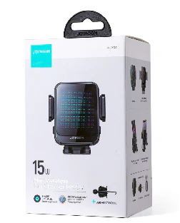 JR-ZS341 Wireless Car Charger Holder with Gradient light (Air Vent) - Image 2
