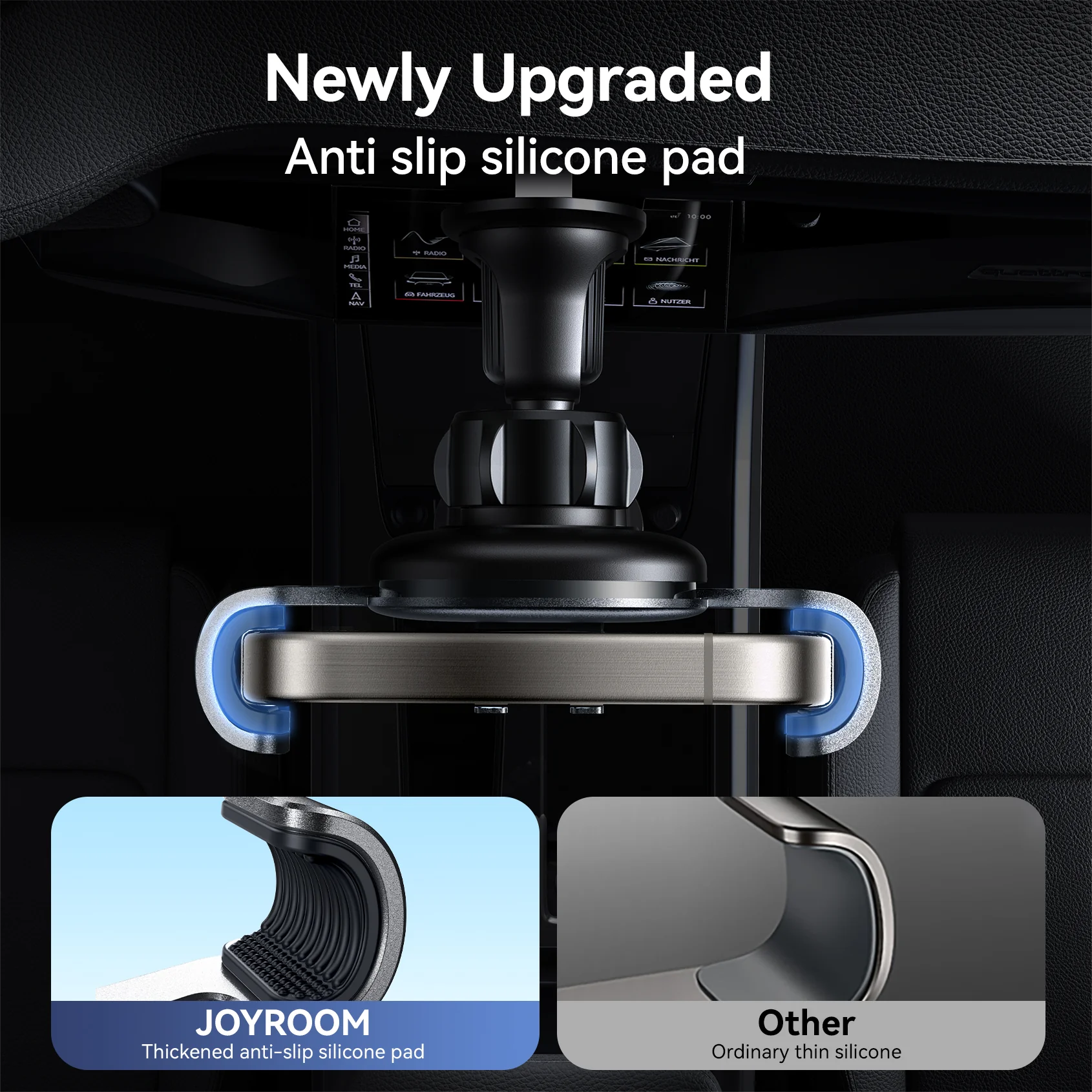JR-ZS392 Car Phone Mount(Air Vent)-Black - Image 7