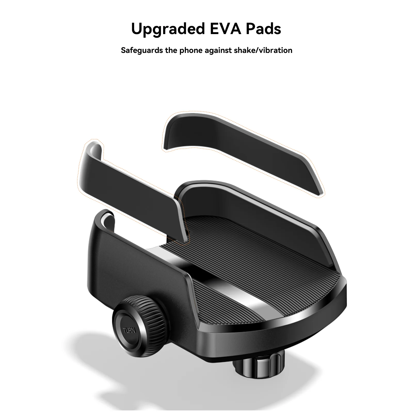 JR-ZS431 Bike Phone Mount Holder-Black - Image 3